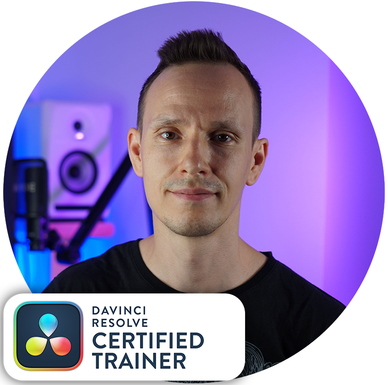 Александр Ежов, автор курса по хромакею в DaVinci Resolve